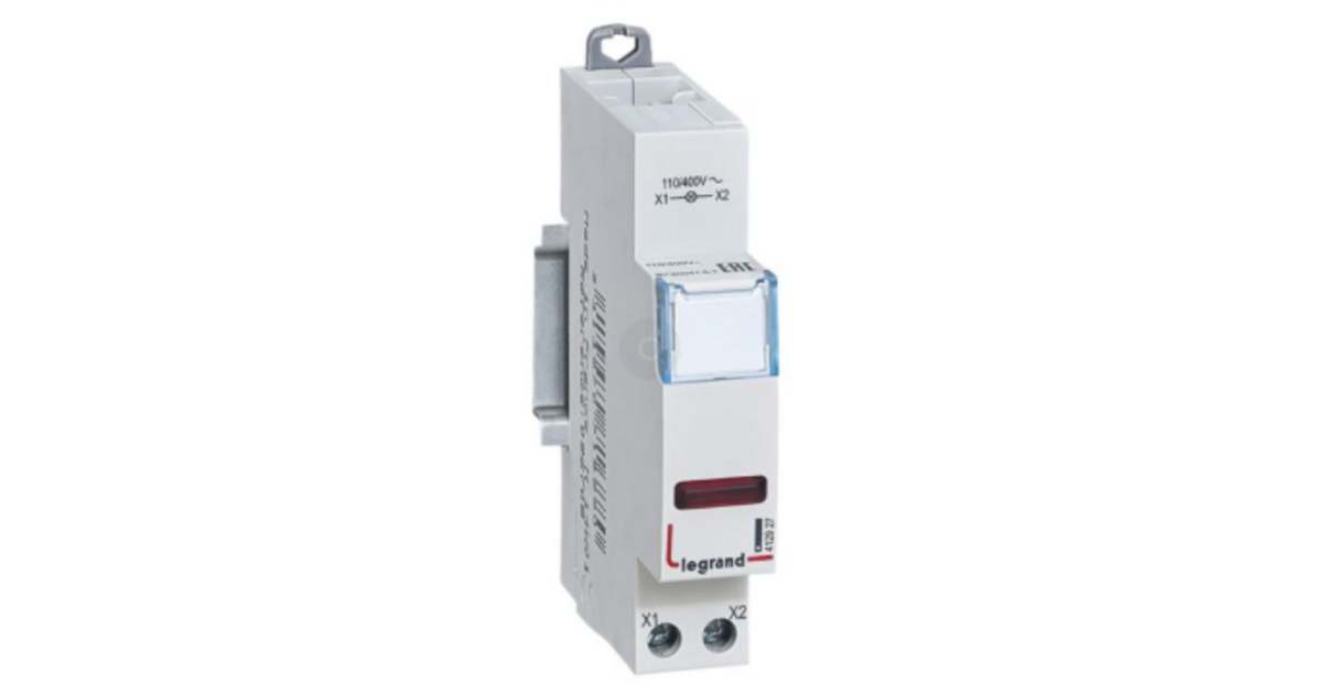 Voyant LED Legrand CX³ Triple : Voyant Rouge Puissance 400V